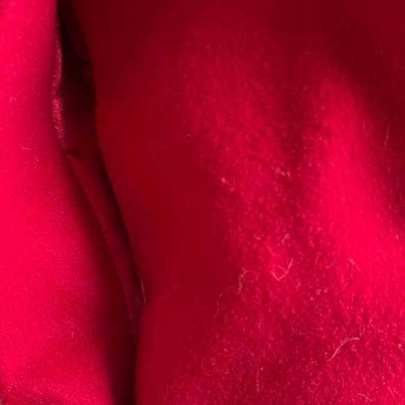 Vintage Kristen Blake Women's Red Wool Coat Size Small EUC! - Picture 4 of 9